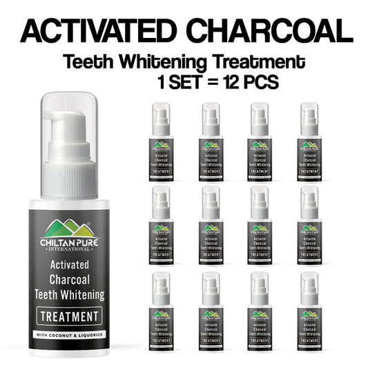 Activated Charcoal Teeth 🦷 Whitening Treatment - Whitens Teeth Naturally, Kills Cavity causing Bacteria & Eliminates Bad Breath