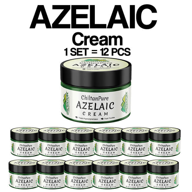 Azelaic Cream – Antibacterial, Lighten Freckles, Reduce Hyperpigmentation & Fade Acne Scars