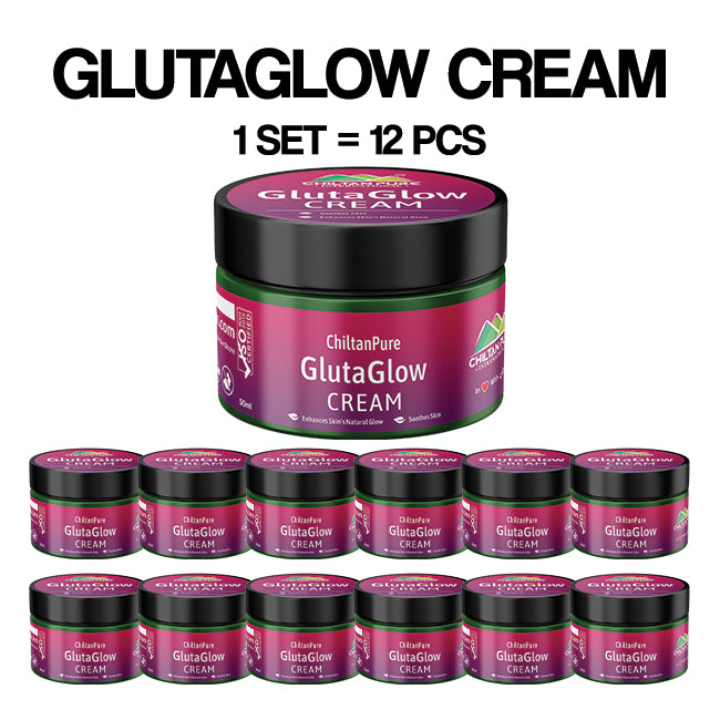 Glutaglow Cream - Enhances Skin’s Natural Glow, Soothes Sensitive Skin, Promotes Collagen Production & Improves Skin Texture!!