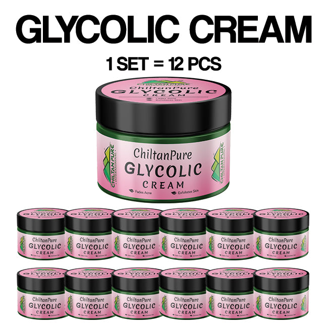 Glycolic Cream – Exfoliates Skin, Treats Acne, Shrink Pores & Reduce Fine Lines & Wrinkles