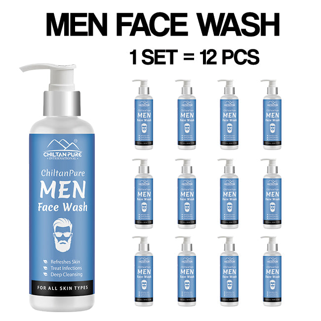 Men Face Wash – Anti – Impurities, Refreshes Skin, Remove Blackheads & Unclog Pores