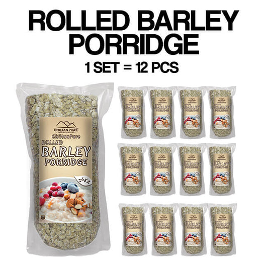 Rolled Barley Porridge (Ψ¬Ω Ϊ©Ψ§ Ψ―ΩΫΫ) - Rich in Fibre, Healthy Breakfast, Helps in Weight Loss & Energy & Immunity Booster
