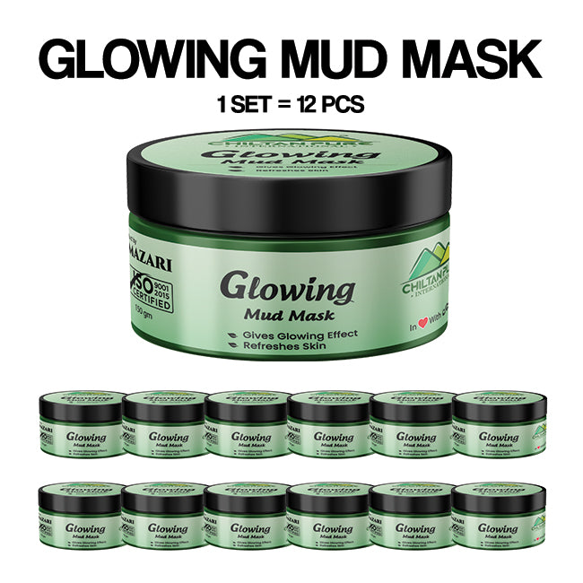 Glowing Mud Mask – Unclog Pores Enhances Skin Hydration, Gives a Radiant Glow & Draw Out Impurities 150gm