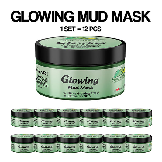 Glowing Mud Mask – Unclog Pores Enhances Skin Hydration, Gives a Radiant Glow & Draw Out Impurities 150gm