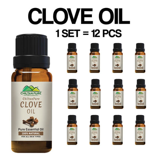 Clove Essential Oil – Good for Oral Health, Soothes Skin, Stimulates Hair Growth & Eliminates Toxins from Blood 20ml