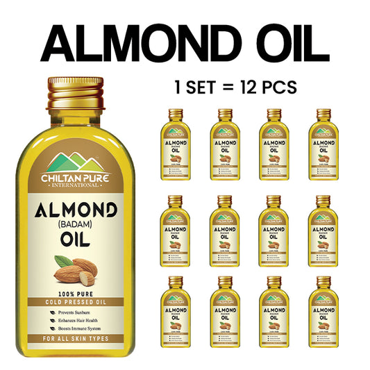 Sweet Almond Oil – Treats Acne, Dark Spots & Damaged Scalp