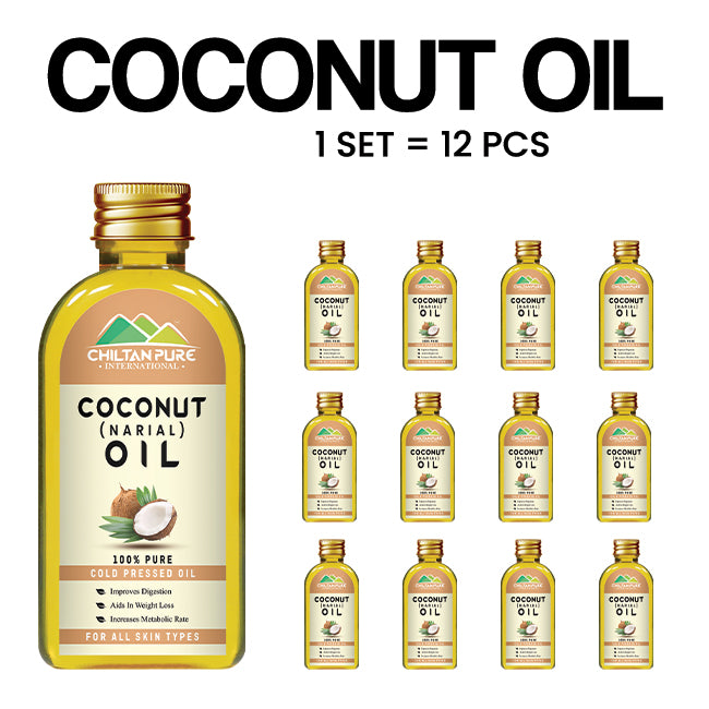 Coconut Oil For Hair & Skin – Antiseptic Moisturizer & Supports Hair Nourishment