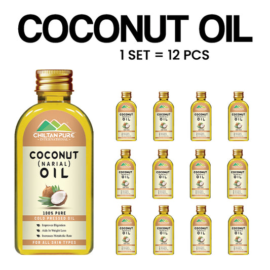 Coconut Oil For Hair & Skin – Antiseptic Moisturizer & Supports Hair Nourishment