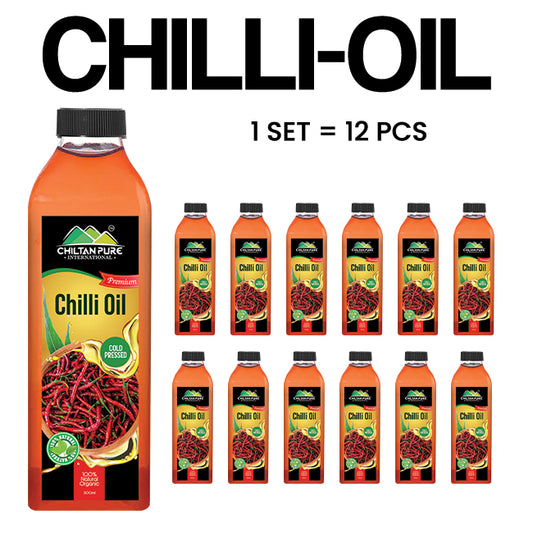 Chilli Oil - Best Option for Cooking, Spice Up Your Taste Buds, Good for Heart Health, Rich in Vitamins & Iron