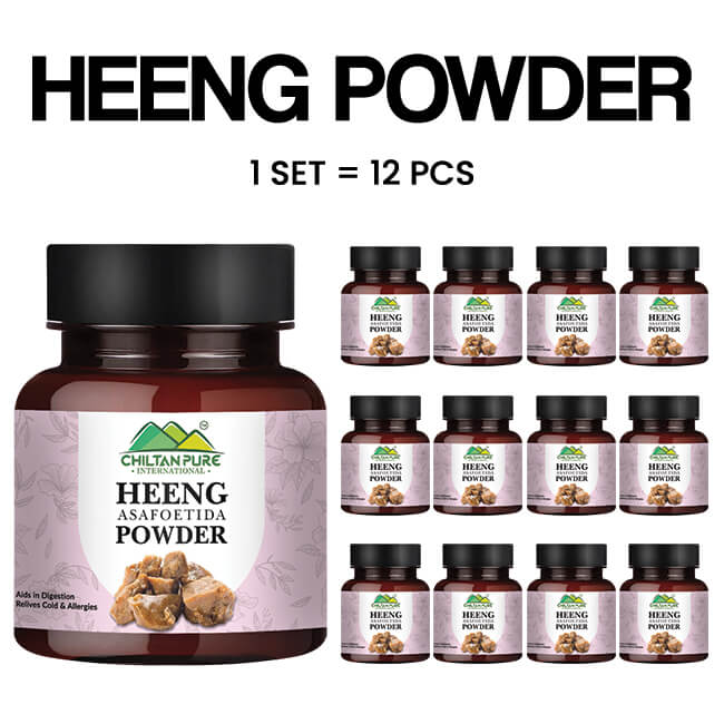 Heeng (ہینگ) Asafoetida Powder – Metabolism Booster, Aids In Digestion, Suitable For Culinary Use, The GOD Food 🌿