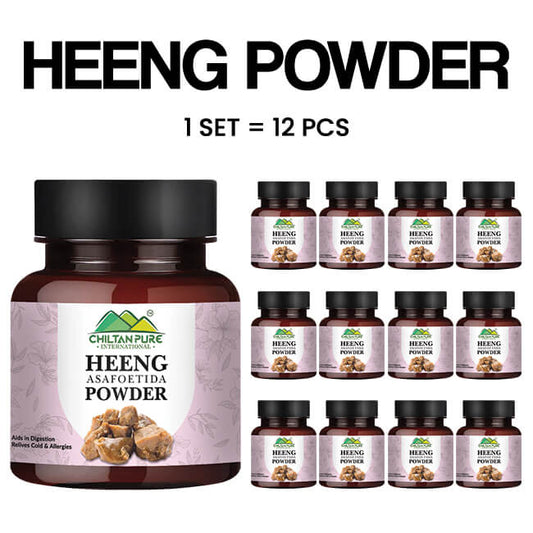 Heeng (ہینگ) Asafoetida Powder – Metabolism Booster, Aids In Digestion, Suitable For Culinary Use, The GOD Food 🌿