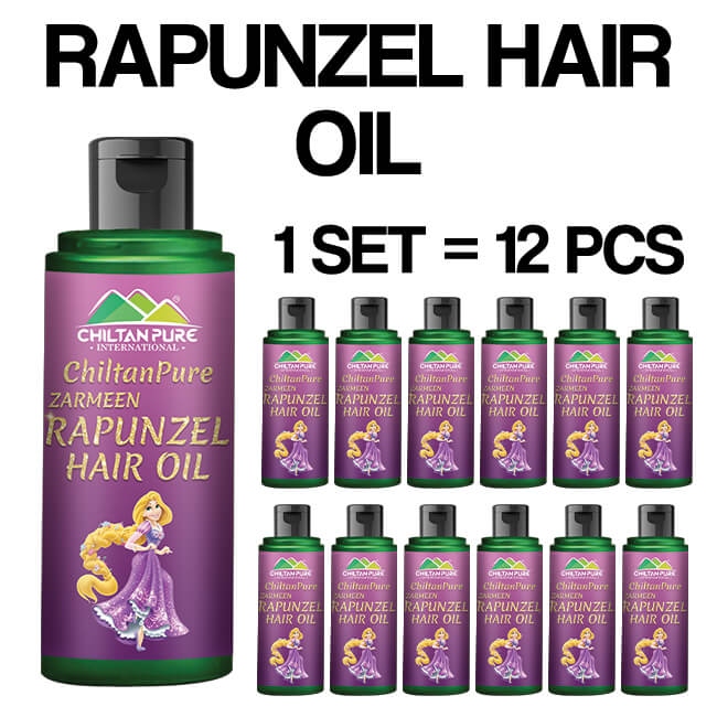 Rapunzel Hair Oil - Combinations of Different Herbal Oils, Prevents From Dandruff & Hair Fall, Improves Hair Growth & Promotes Shiny, Strong Hair,,♀️👩 Women's First Choice