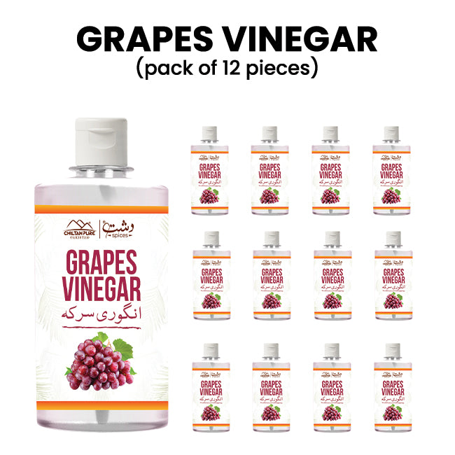 Grapes Vinegar (انگور کا سرکہ ) – Natural Fermented Vinegar for Cooking, Detox & Wellness
