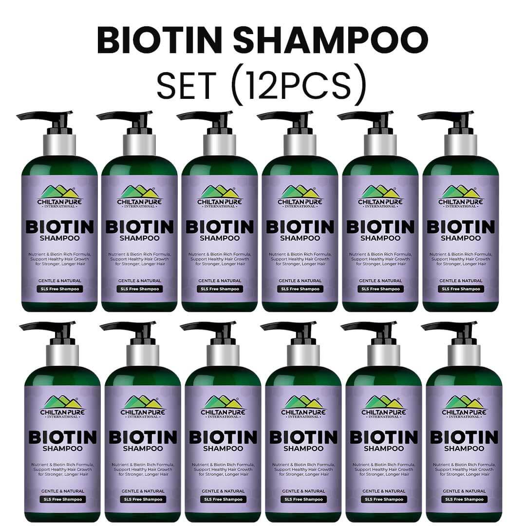 Biotin Shampoo – Hydrates Scalp, Promotes Healthy Hair Growth, Reduce Split Ends & Prevents Hair Breakage,, Doctor's 👨⚕️ Recommended