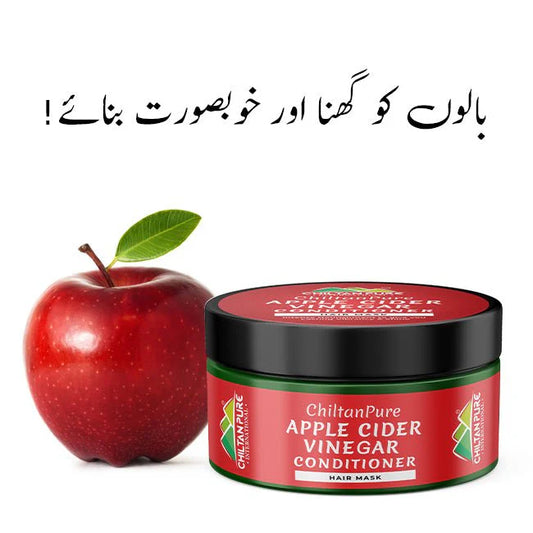 Apple Cider Vinegar Conditioner Hair Mask – Promote Hair Growth, Prevent Dandruff, Reduce Frizziness, Makes Hair Smooth & Shiny 250ml