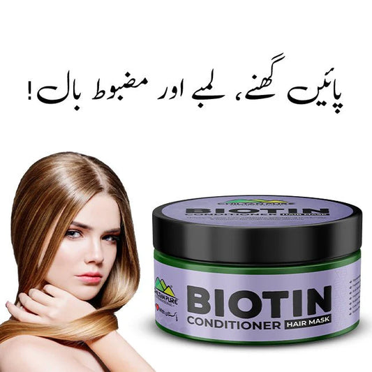 Biotin Conditioner Hair Mask – Boosts Hair Growth, Reduce Hair Breakage, Improves Hair Health & Add Volume to Hair 250ml,, Doctor's 👨⚕️ Recommended