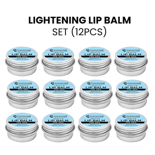 Lightening Lip Balm (for Men) – Restores your Natural Lip Color, Ideal for Smokers, Hydrates, Softens & Lightens Dark Lips 20ml