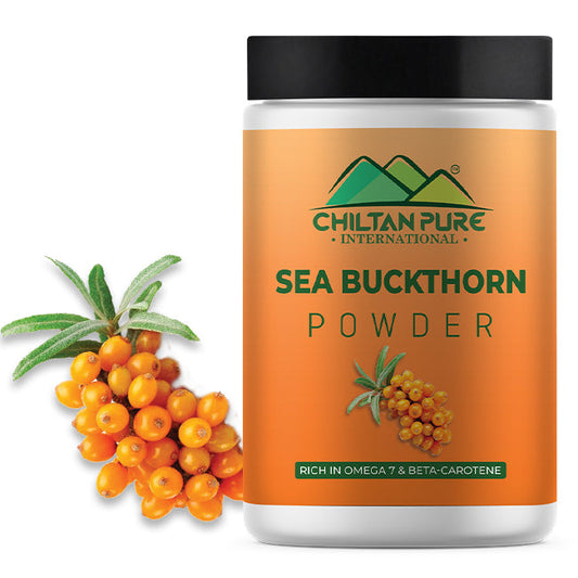 Sea Buckthorn Powder – Shop now for a healthy life style, Boosts immunity, Improves eye sight ,Prevents heart disease – 100% pure organic