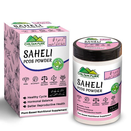 SAHELI PCOS Powder – 100% Natural Nutritional Supplement | Hormonal and Ovarian Support for Women - Mamasjan