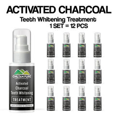 Activated Charcoal Teeth 🦷 Whitening Treatment - Whitens Teeth Naturally, Kills Cavity causing Bacteria & Eliminates Bad Breath