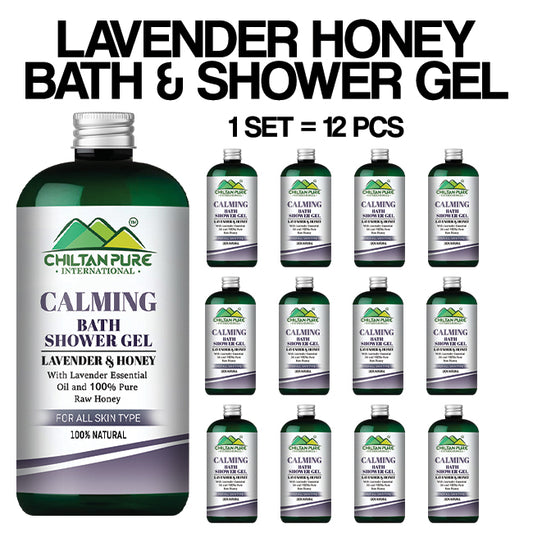 Lavender Honey Bath & Shower Gel 🍯 Remove Body Acne & Scars