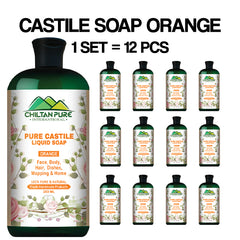 Pure Castile Liquid Soap [Orange]