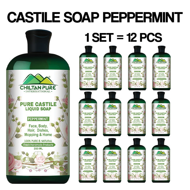 Pure Castile Liquid Soap [Peppermint]