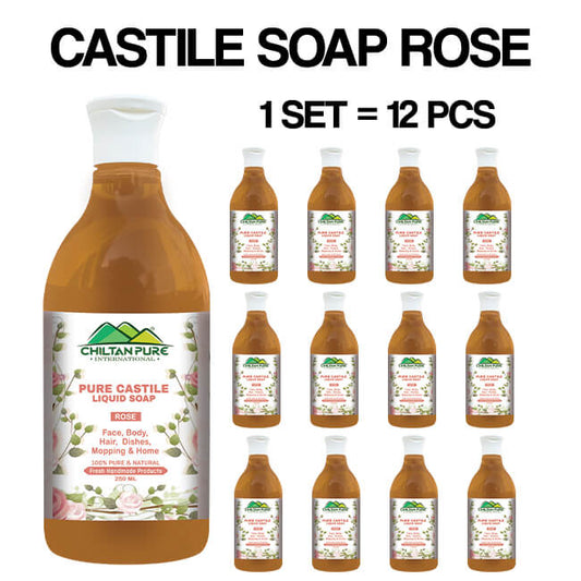 Pure Castile Liquid Soap [ROSE]