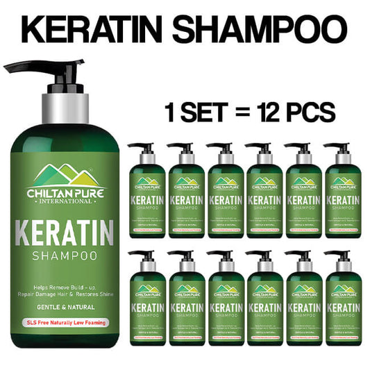 Keratin Shampoo – Promote Hair Growth, Restores Hair Protein, Makes Hair Shiny & Straight 250ml