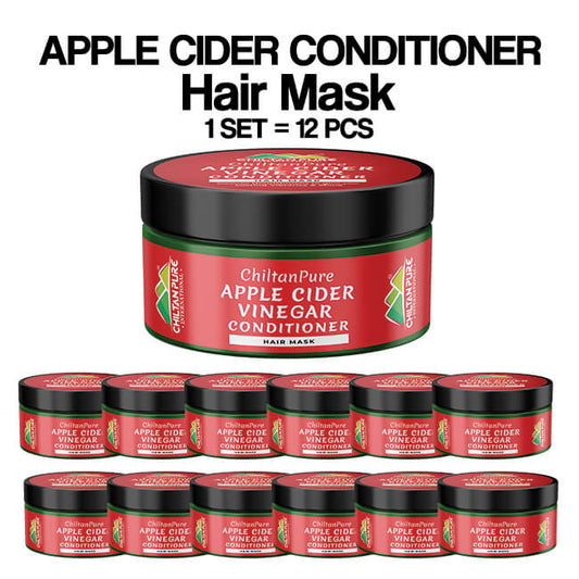 Apple Cider Vinegar Conditioner Hair Mask – Promote Hair Growth, Prevent Dandruff, Reduce Frizziness, Makes Hair Smooth & Shiny 250ml