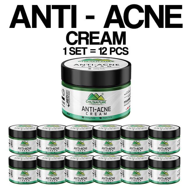 Anti-Acne Cream – Brightens Skin, Fades Acne, Lighten Acne Scars & Shed Dead Skin Cells