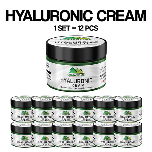 Hyaluronic Cream - Hydrates Skin, Boosts Skin’s Elasticity, Soothes Skin Inflammation, Fade Fine lines & Wrinkles