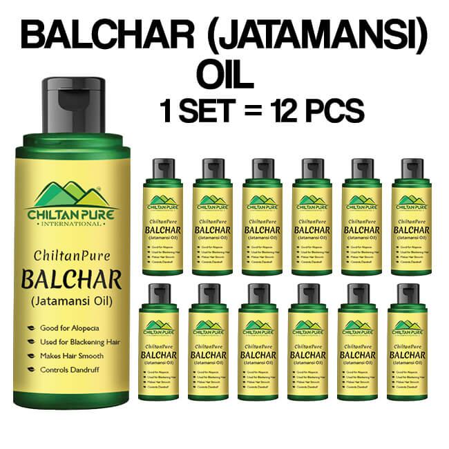 Balchar (Jatamansi) Oil – Effective for Alopecia, Enlarges Follicular Hair Size & Prevents Scalp Infections