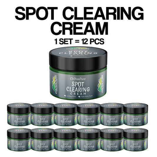 Spot Clearing Cream - Unclogs Pores, Fades Stubborn Dark Spots & Lightens Acne Scars,