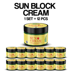 SunBlock Cream – Never let your skin look dull again, Reduces the risk of skin cancer, Protect the skin from sun burn, limit the area of sunspots – 100% pure organic