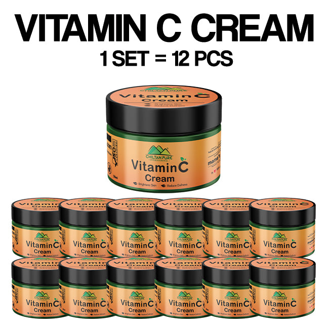 Vitamin C Cream 🍊 Brightens Skin, Reduce Dullness, Fades Dark Spots & Hyperpigmentation