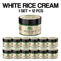 White Rice Cream – Improves Skin Texture, Gentle Exfoliant, Makes Skin Glowy, Soothes Sunburn & Irritation