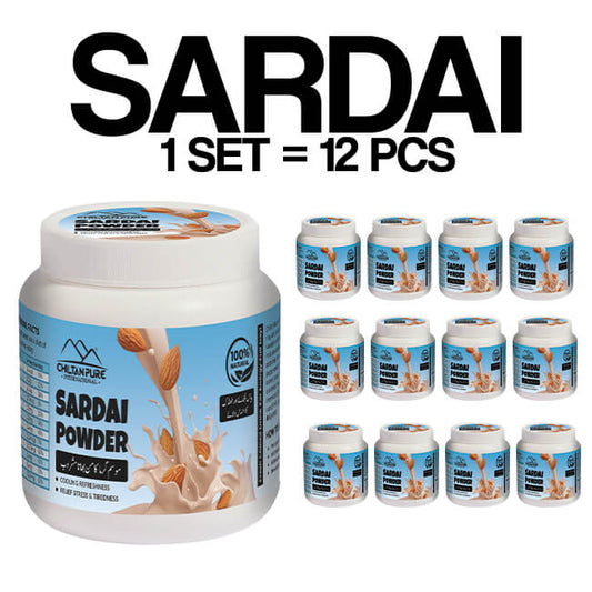 Sardai Powder  (سردائی پاوڈر) Fresh Chilled Drink For An Energy-Full Day That Boosts Immunity, Lowers Stress, Enhances Beauty, And Keeps You Healthy!