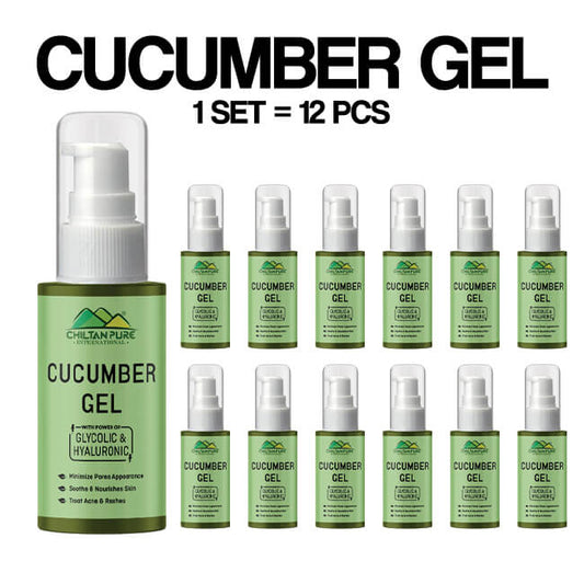 Cucumber Gel – Treats Acne, Hydrates Skin, Shrink Pores & Provides Glowing Skin 50ml