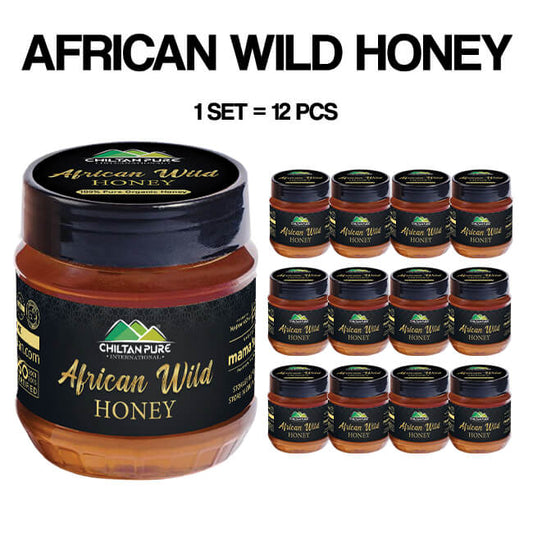 African Wild Honey - Pure, Unfiltered & Unpasteurized Sweetener
