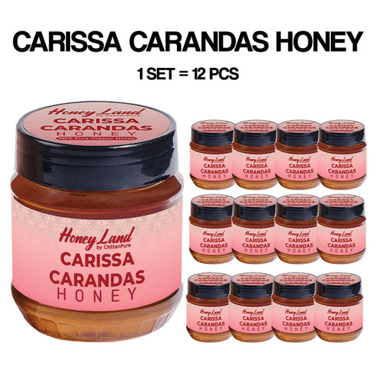 Carissa Carandas Honey – Stress less & choose the best, improves digestion, reduces fever, strengthens cardiac muscles – Health package 100% organic 450g