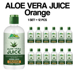 Aloe Vera Juice Orange 🍊 flavour Aloe Vera Juice [Orange Flavor]- Enriched with Vitamin C (ایلو ویرا) 1000ML
