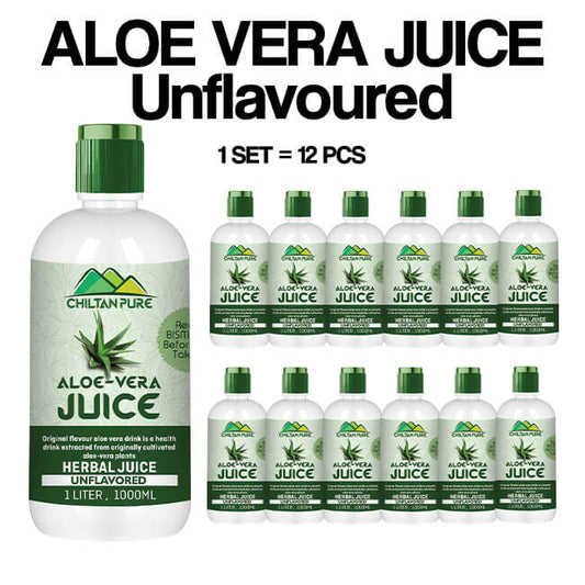 Aloe Vera Juice [Non-Flavored] – Natural Hydrator, Better Liver Function & Nutritious Booster [ایلو ویرا] 1000 ML