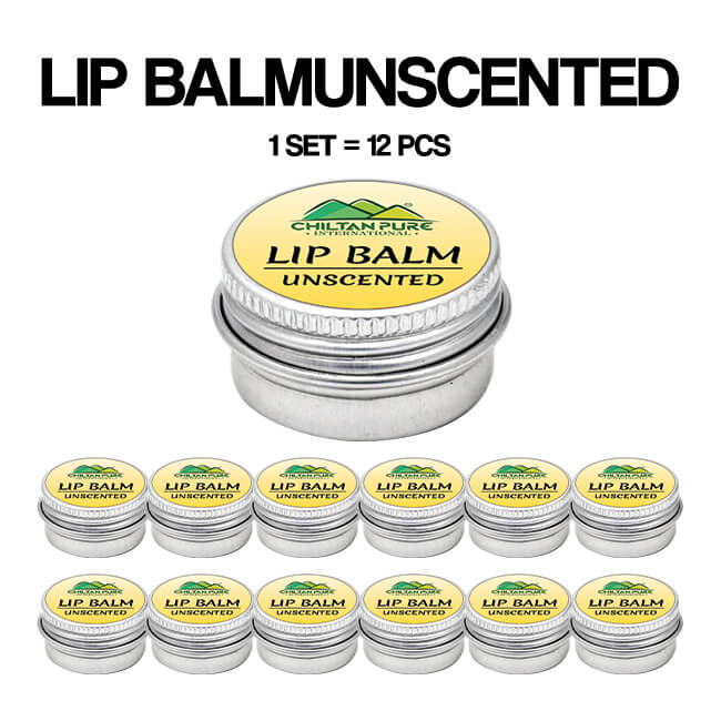 Unscented Lip Balm – Prevent Dry, Chapped Lips & Enhances the Power of Attractive Smile & Gloss of Lips!