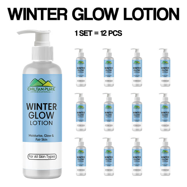 Winter Glow Lotion – Instantly Hydrates Skin, Makes Skin Soft, Supple & Brighten, Quickly Absorbed Into Skin