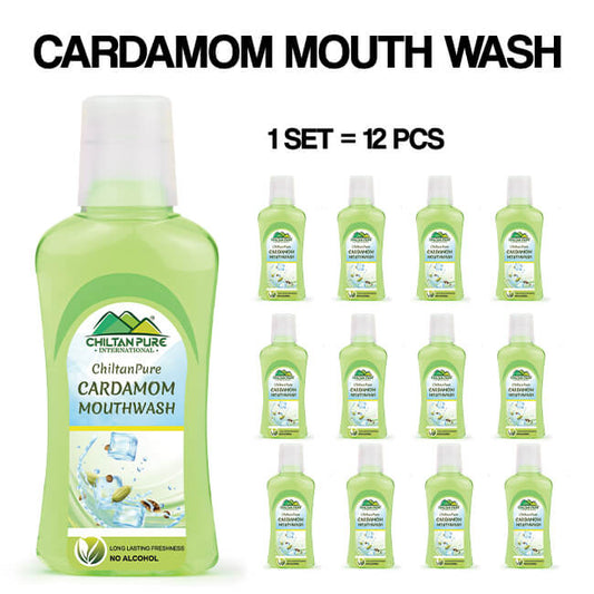 Cardamom Mouthwash - Removes Bad Odor, Refreshes Breath, & Fights Germs