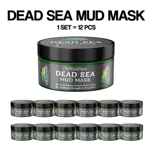 Dead Sea Mud Mask – Intensely Hydrate, Exfoliates Dead Skin Cells, Cures Psoriasis & Eczema 150g
