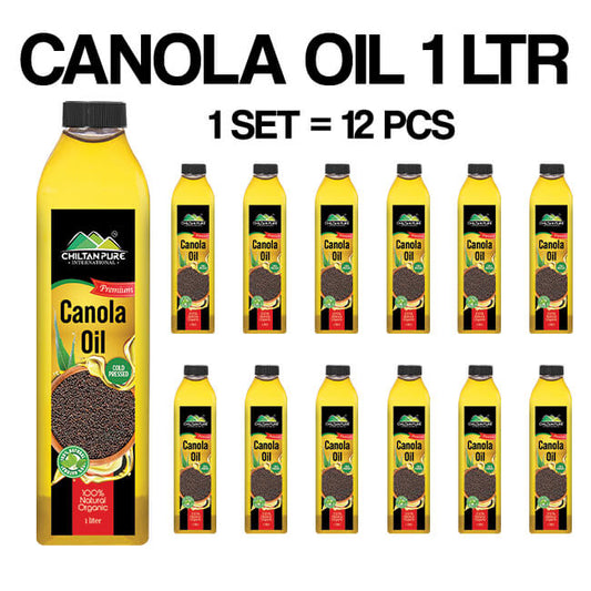 Canola Oil - Good for Heart Health, Brain Health, Weight Management, and Perfect Golden Goodness for Cooking, Baking, & Sauteing