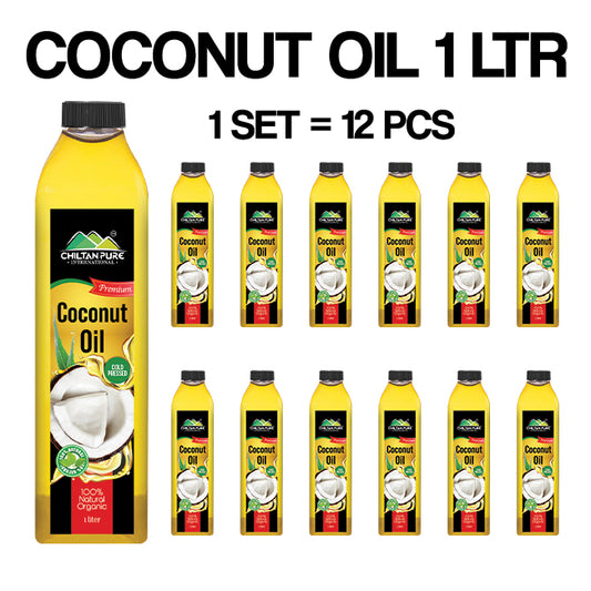 Coconut Oil - Aids in Weight Loss, Reduces Risk of Heart Diseases, Good for Skin & Hair, Ideal for Cooking & Seasoning