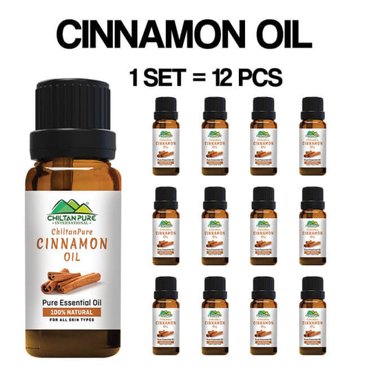 Cinnamon Essential Oil – Acts as Breathe Freshener, Immunity Booster, Reduces Sugar Cravings & Eases Chest Congestion 20ml